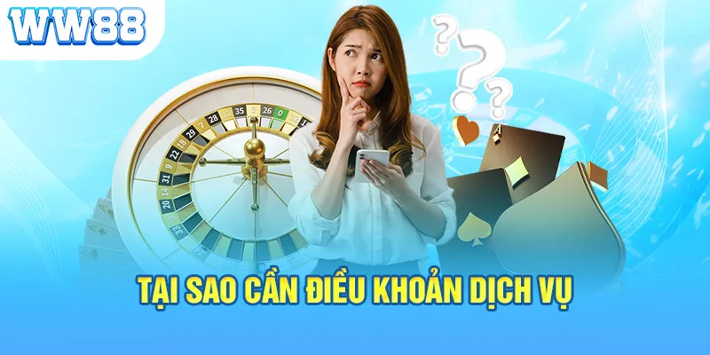 Tại sao cần điều khoản dịch vụ